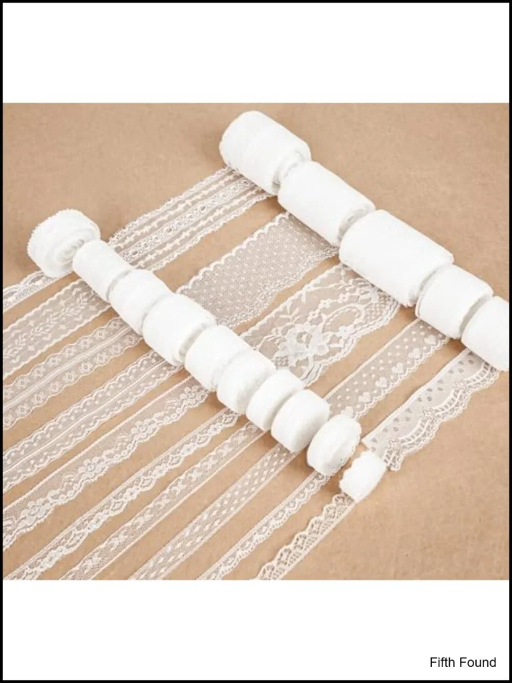 82 Yards Assorted Lace Trim 15 Rolls Vintage Sewing Lace for Wedding Craft